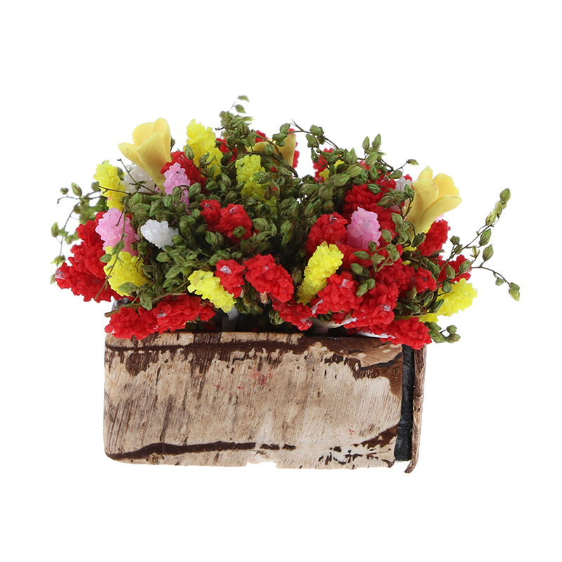 Terracotta Pot - Mini Miniatura Bonsai Arbusto De Flor