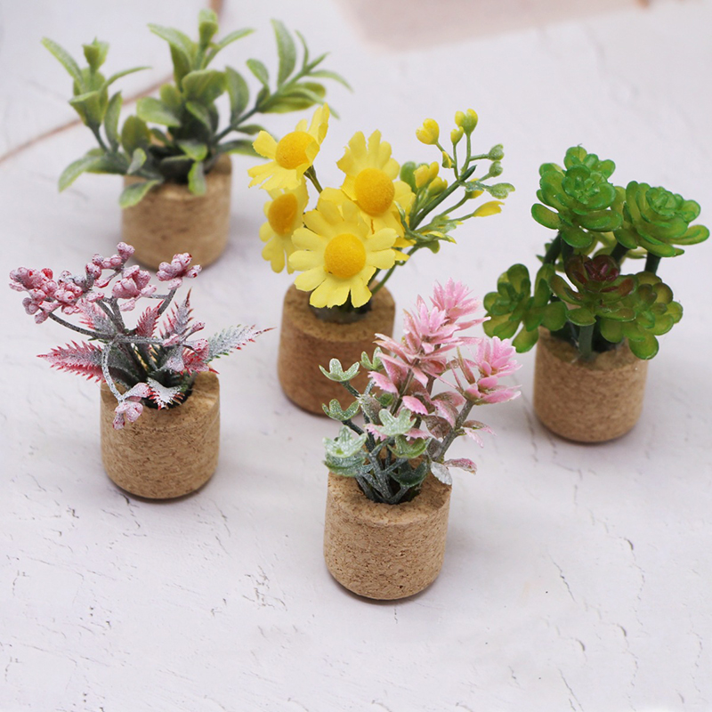 Plant Pot - Miniatura de Casa de Bonecas 1:12: