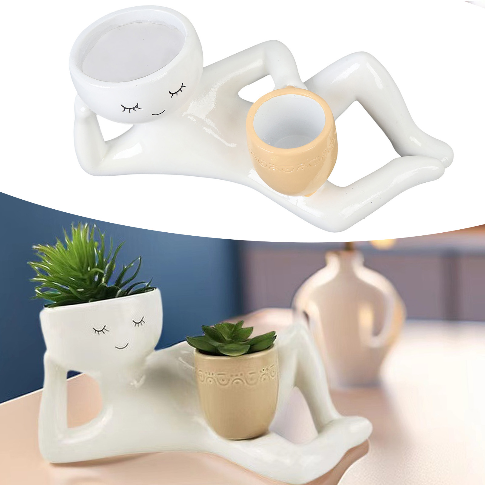 Vaso suculento criativo respir - Succulent Set avaliação e preço