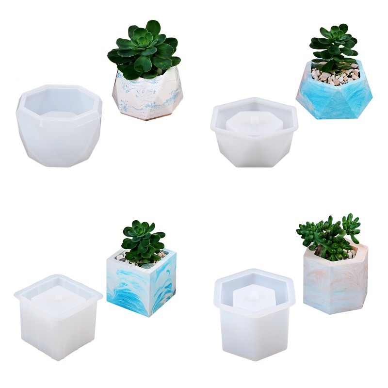 Suculenta vaso de flores molde - Succulent Set avaliação e preço