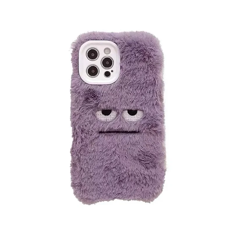 Capa de Telefone Fofa de Pelúc - Monstera avaliação e preço