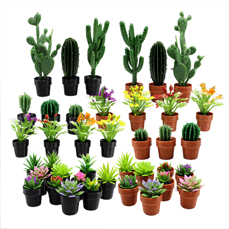 8 Peças de Plantas em Vasos de - Succulent Set avaliação e preço