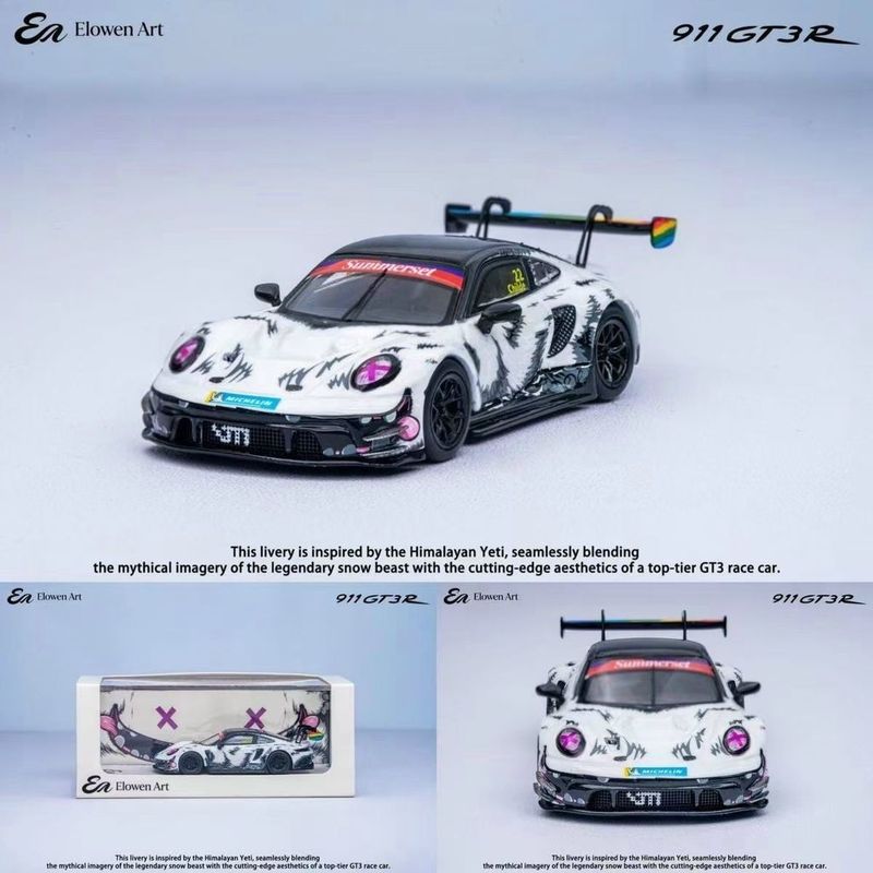 Elowen Art 1/64 Porsche 911 GT - Monstera avaliação e preço