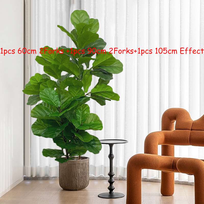 23-41in artificial ficus árvor - Fiddle Leaf Fig avaliação e preço