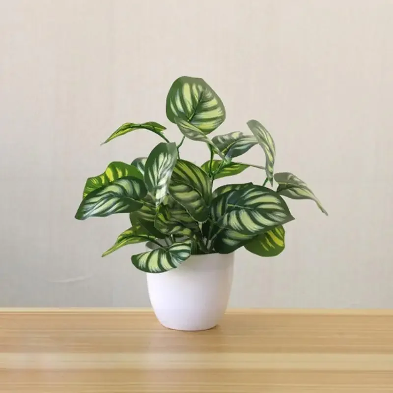 Plantas artificiais, bonsai, p - Snake Plant avaliação e preço